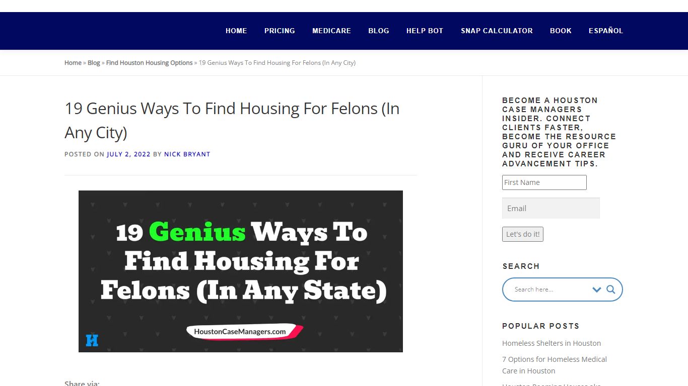 19 Genius Ways To Find Housing For Felons (In Any City)